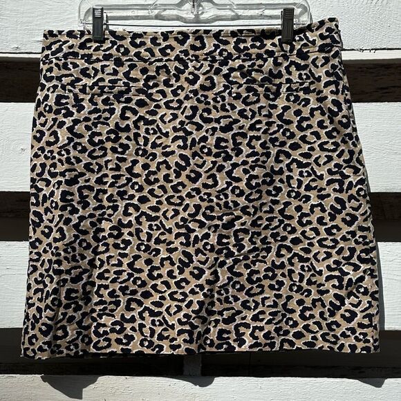 Talbots Dresses & Skirts - EUC Talbots Leopard Print Skirt